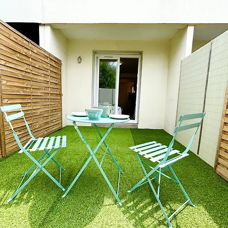 Le Cordouan, Terrasse Exterieure, شقة *